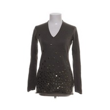 Allude, Strickpullover, Größe: S, Grau, Kaschmir/Merinowolle, Gepunktet #FUR