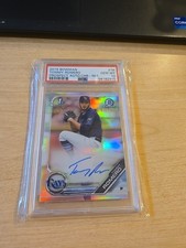2019 Bowman Chrome Prospect Autographs Tommy Romero#CPA-TR Refractor /499 PSA 10