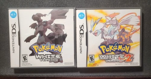 Pokémon White & White 2 Version Nintendo DS CIB two Game Bundle