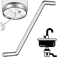 Garbage Disposal Wrench, Garbage Disposal Allen Wrench Tool Compatible with Insi