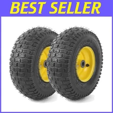 All-Terrain Tubeless Tire and Wheel Assembly, 13" 2-Pack