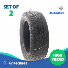 Set Of 2 Used 26560r20 Nitto Terra Grappler G3 At 115h - 12.532