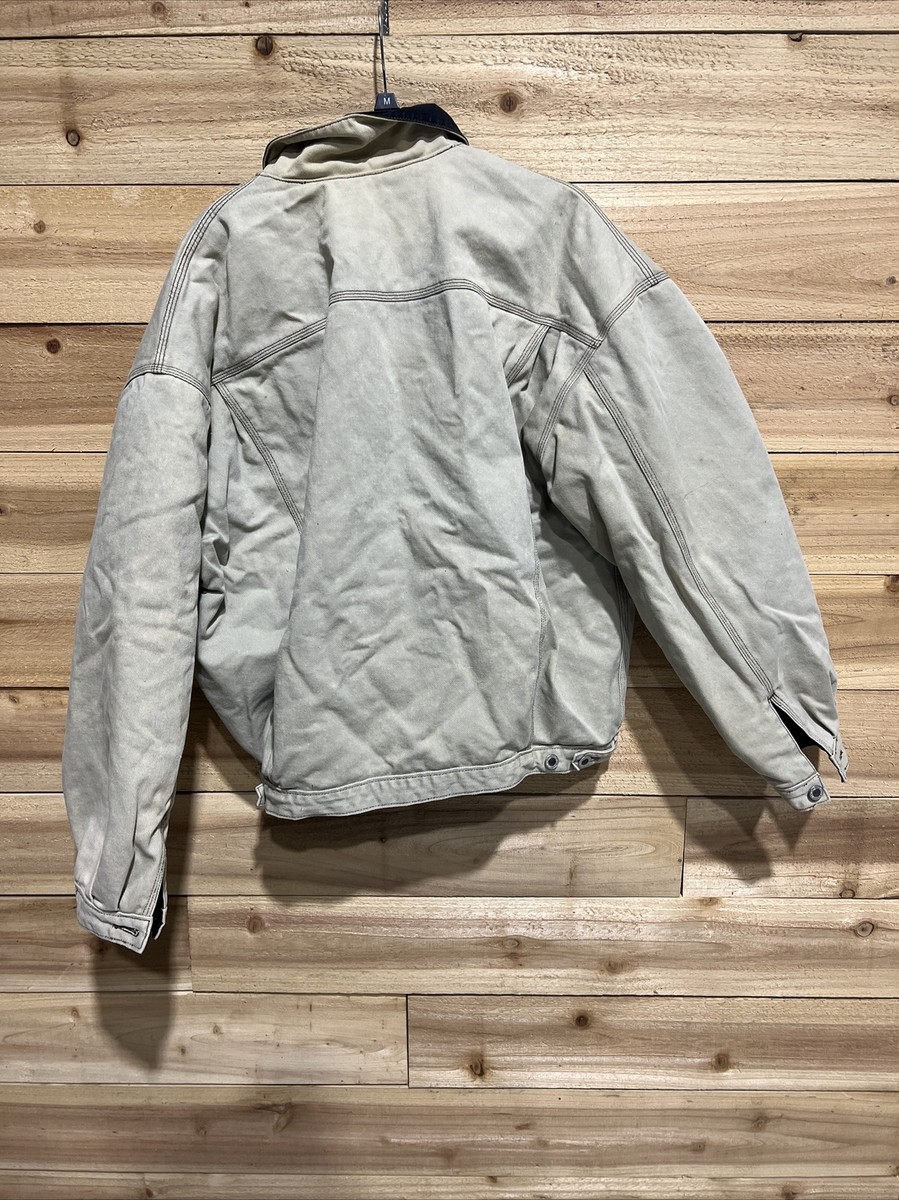 Vtg Faded Silver Tab Levi's Work Jacket Grunge Punk Fits Vtg Faded Silver Tab Levi's Work Jacket Grunge Punk Fits