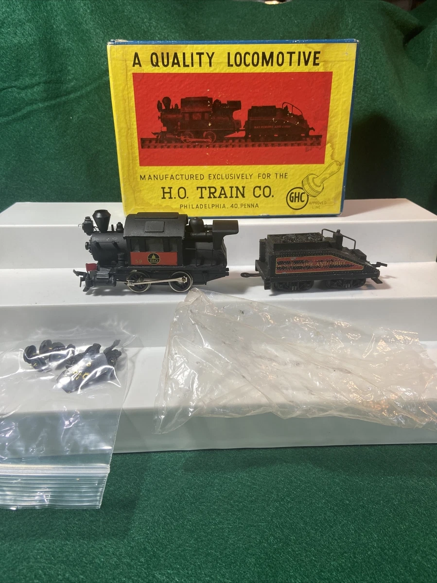 Ho scale camelback locomotive sale