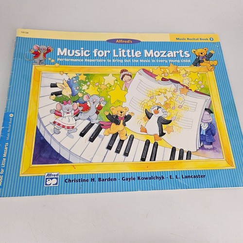 Alfred Music for Little Mozart Piano Learning Preparazione Livello 3 Lezione Recital Lotto 2 - Foto 6 di 11