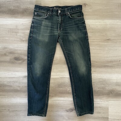 FIDELITY Men's Jeans Size W35xL31 Straight Dark Wash Made In USA 5-11/31