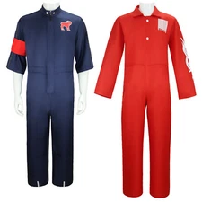 Slipknot Cosplay Costume Joey Halloween Red Jumpsuit Slipknot Joey Blue Outfit