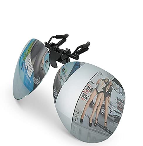 Clip Para Gafas De Sol Polarizadas - Se Coloca Sobre Gafas Graduadas, Gira 180°, Unisex, Color Plata/azul/púrpura