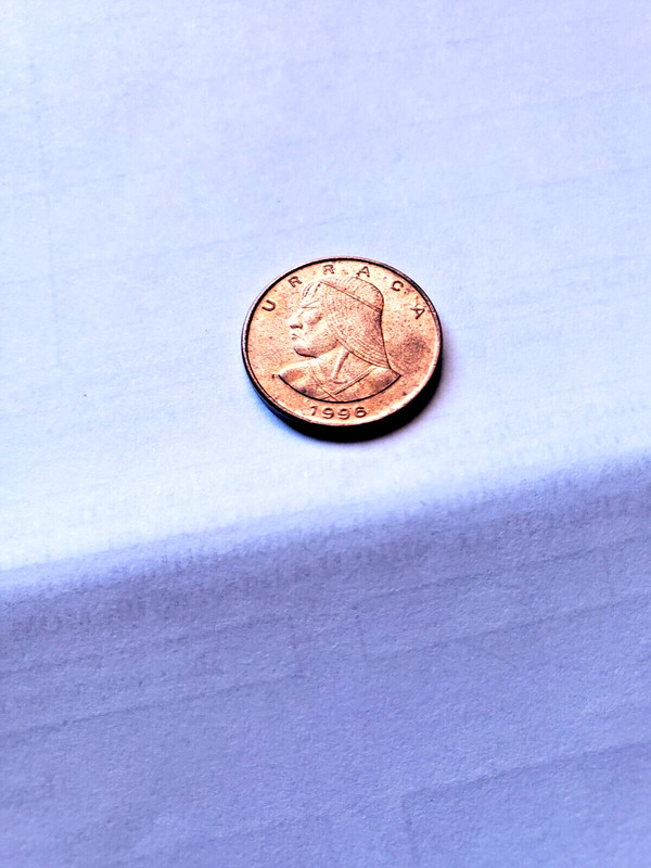 1996 Panama 1 centesimo URRACA