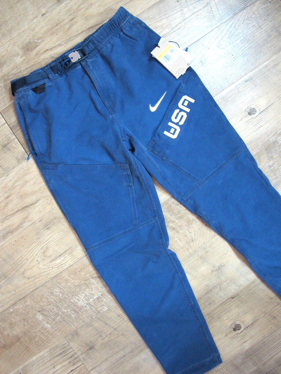 nike acg trail pant blue