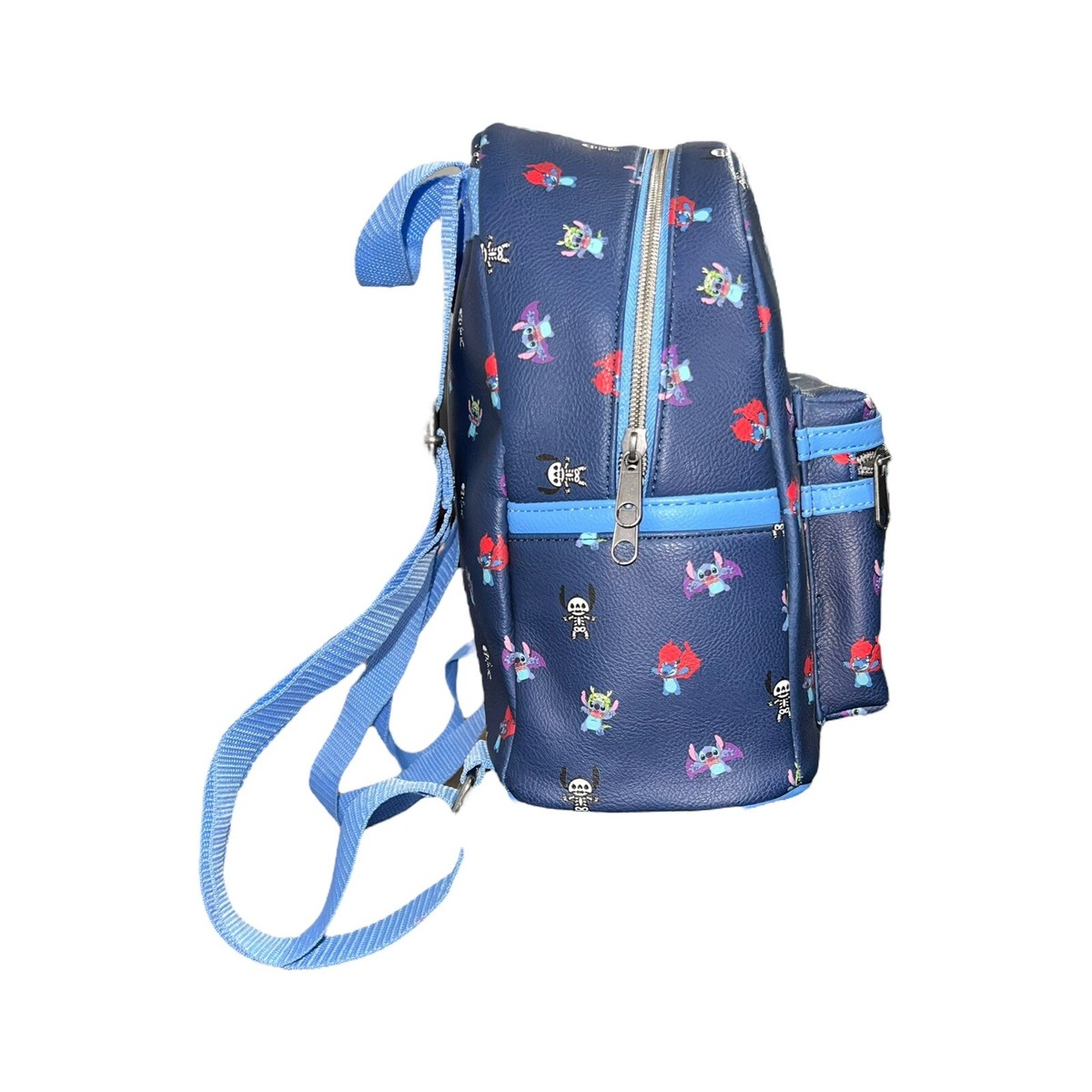 Loungefly Disney Lilo & Stitch Costumes Mini Backpack Blue Disney Lilo & Stitch Springtime Daisy Mini Backpack main image 3