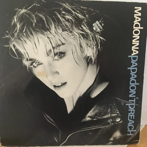 MADONNA       12"   SINGLE  ,   PAPA DON,T  PREACH