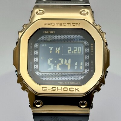 CASIO G-SHOCK Full Metal Gold Titanium GMW-B5000TR-9JR solar watch Multicolor