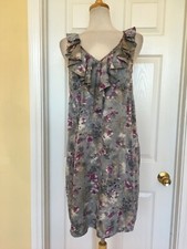 ANN TAYLOR LOFT ruffle dress size 8 