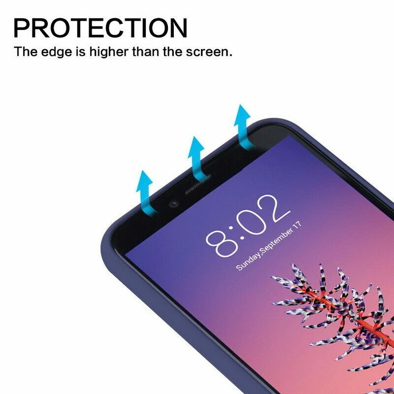 Funda protectora de silicona de goma suave a prueba de golpes para Huawei Y7 Prime 2018 ¡Vendedor de EE. UU.! Foto 3 de 4