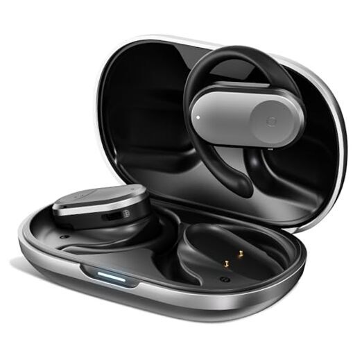 Open Ear Headphones USB Condenser Microphone, Plug & Play, Studio Cardioid Mic-image