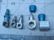 Misc Lot of ( FESTO ) banjo Fittings No Bolts