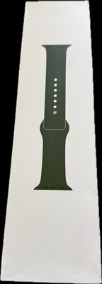 Original Apple Watch 3,4,5,6,7,8,9,10 45 mm Armband Clover Grün Klee S/M+M/L NEU