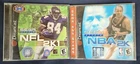 NBA 2K, NFL 2K1 for Sega Dreamcast Video Games Complete With Manuals *    (R)