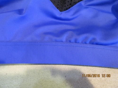 Wacoal,852214,Medium Control,Impact,Wirefree,Sports Bra,Blue,32C/D/Convertibl - Picture 4 of 7