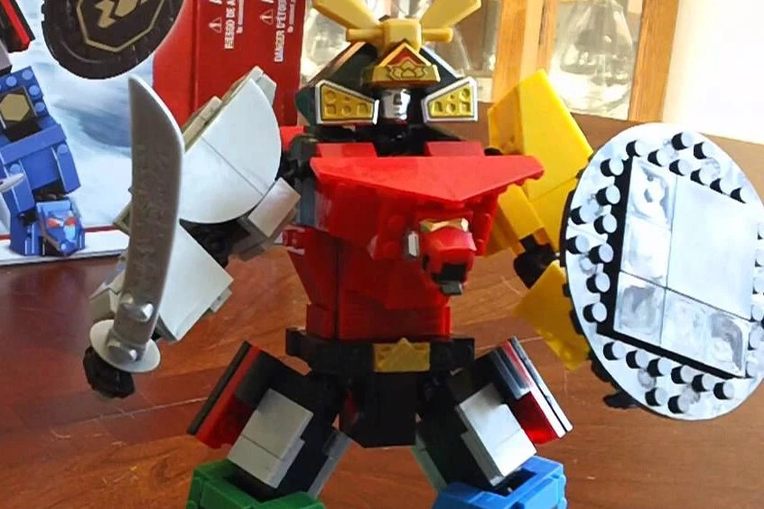 POWER RANGERS Samurai Megazord MEGA BLOKS Super Sentai MINIFIGURES Shinkenger US - Image 3 of 4