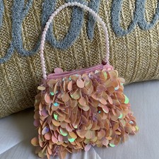 Pink Princess Girls Fashion Sequin bag