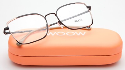 NEW WOOW Bon Jour 2 Col 900 Black Gold EYEGLASSES FRAME 53-18-137 B44