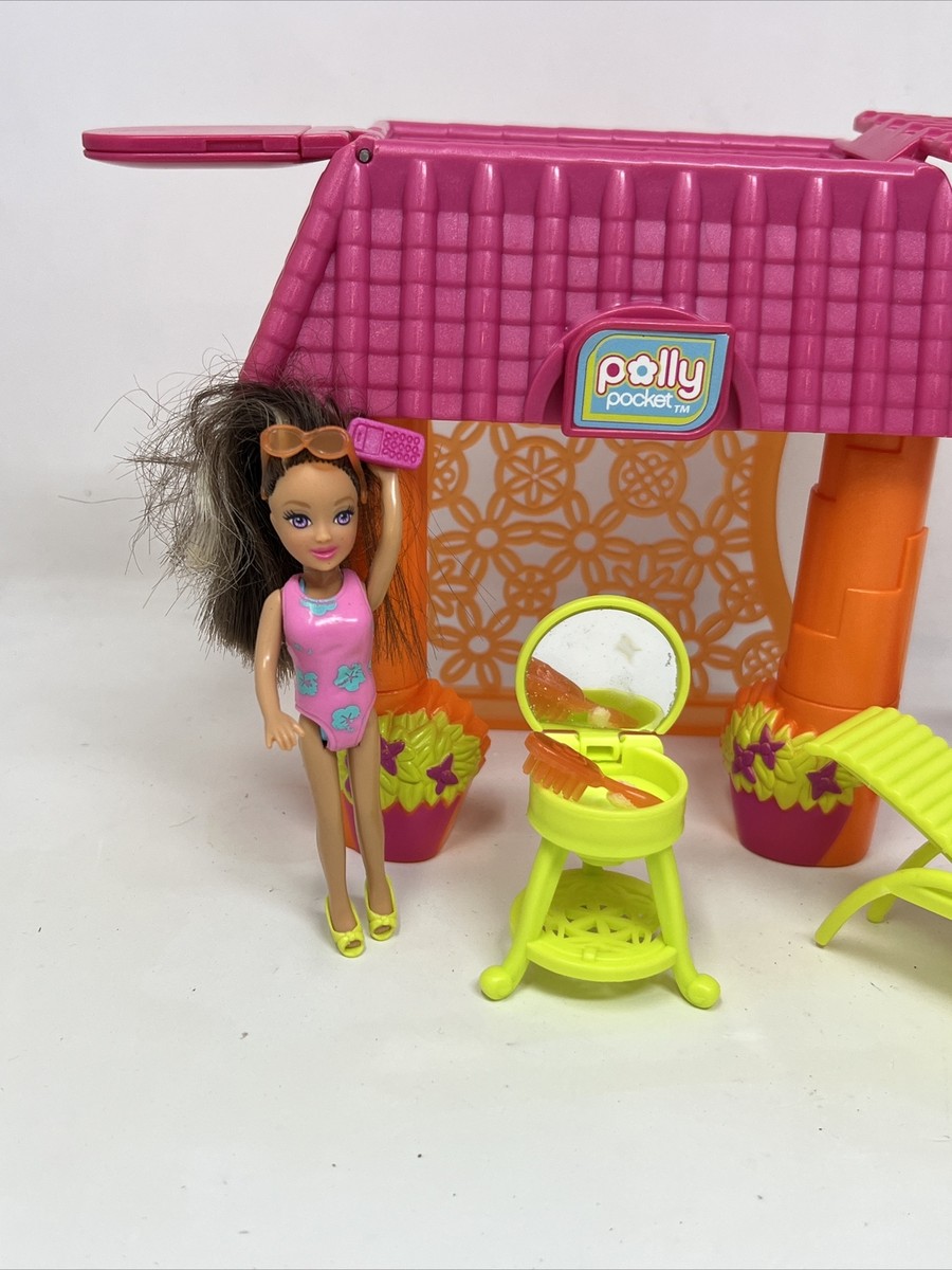 Polly Pool Polly Pocket Lila Cabana Ultimate Pool Party Playset Doll
