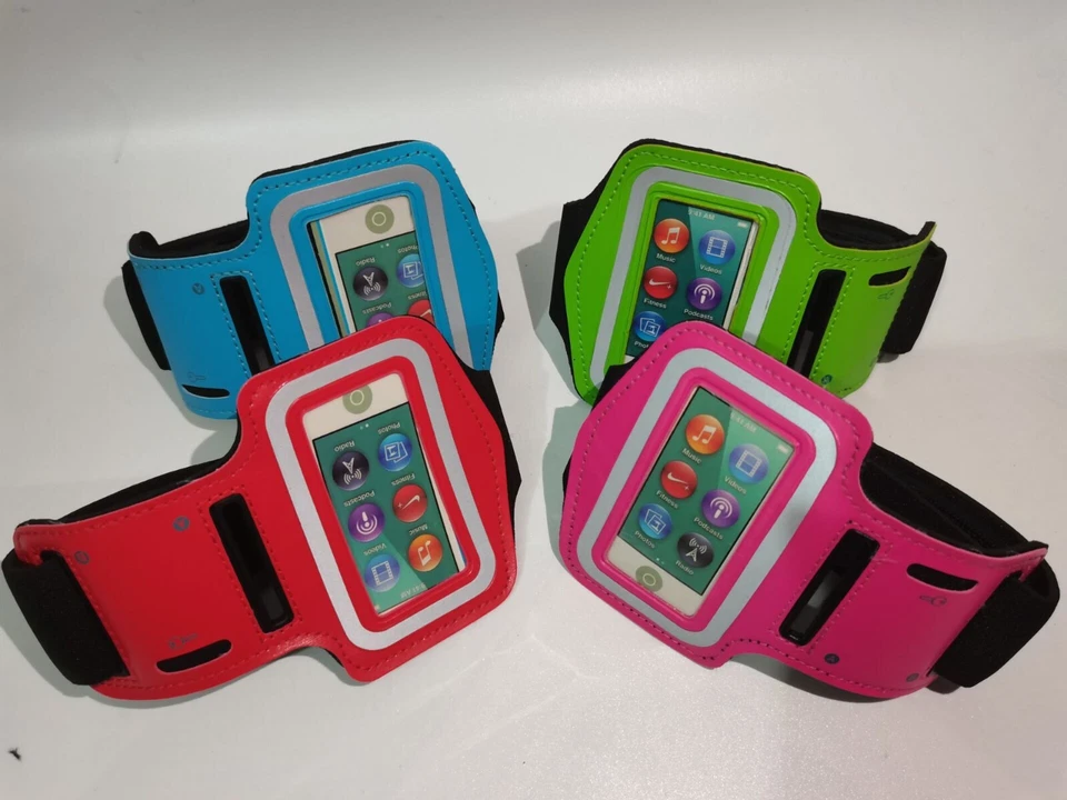 NEW For IPOD NANO 7 SPORTS WORKOUT ARMBAND GYM WRIST BAND STRAP CASE -ALL COLORS - Image 3 of 4