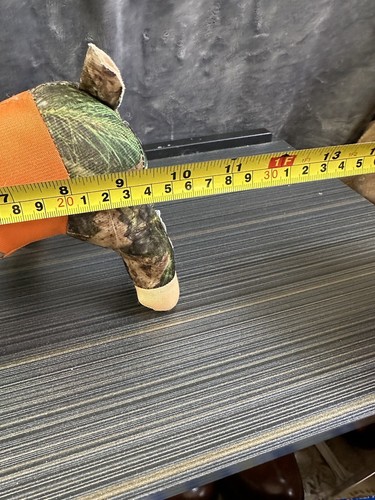 Mossy Oak Camouflage Deer Plush Stuffed Animal Hunting Fishing Outdoors 8” READ - Picture 14 of 14