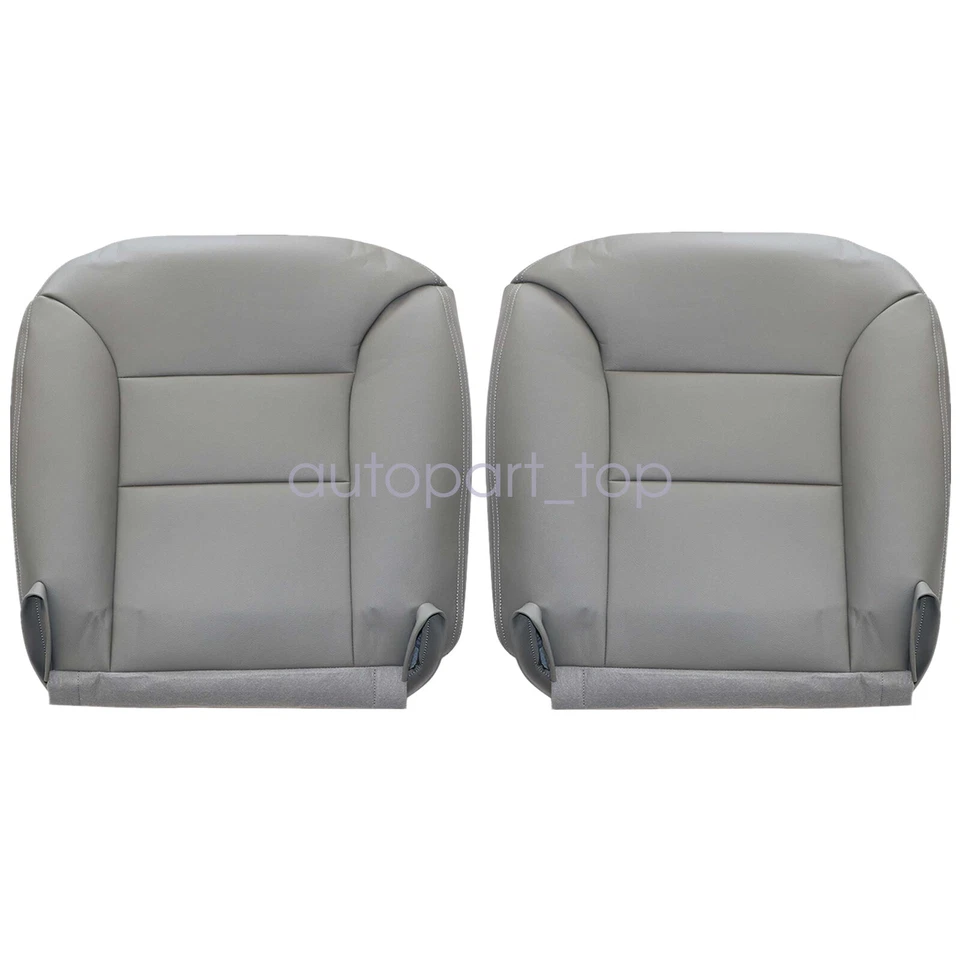 Cubierta de asiento inferior gris para conductor pasajero Chevy GMC K1500 K2500 1995-1999 Foto 3 de 4
