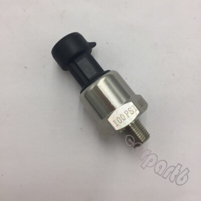 Stainless Steel Pressure Sensor 0 - 100Psi 1/8 NPT Oil Fuel MAPE - Foto 5