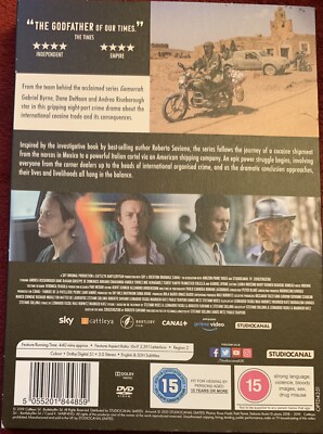 ZEROZEROZERO SERIES 1 DVD Region 2 Roberto Saviano Gabriel Byrne