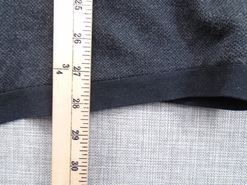 Perry Ellis Sweater Vest Men’s Size Large Tall Dark Grey 20% Wool - Picture 6 of 12