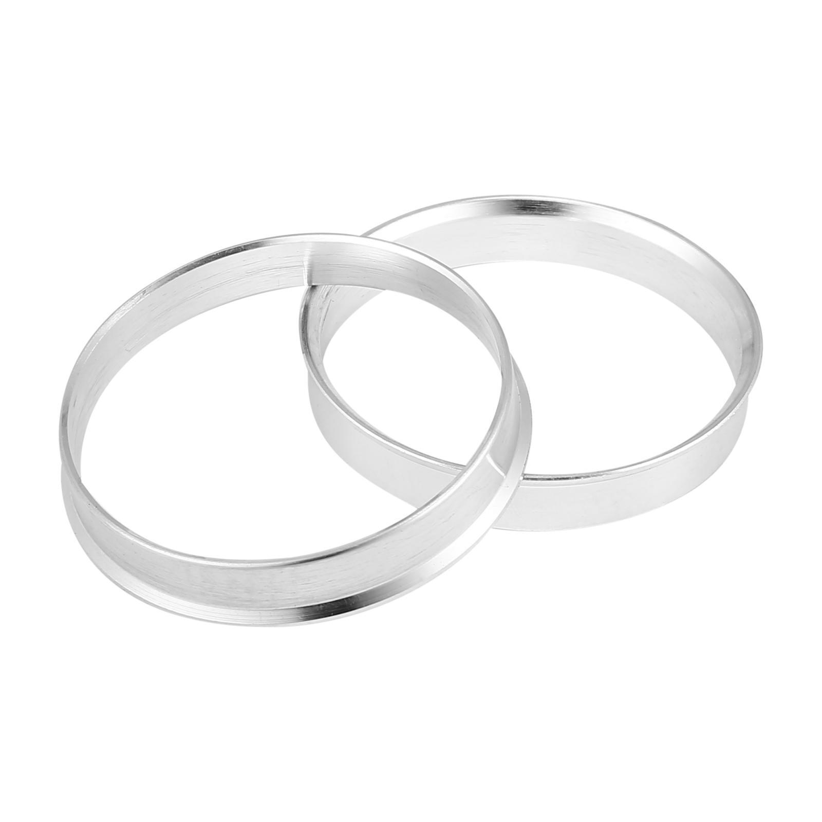 4pcs OD 57.1mm to ID 54.1mm Aluminum Alloy Car Hub Centric Rings Wheel