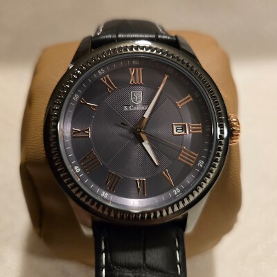 S. Coifman mens watch, model #sc0395.