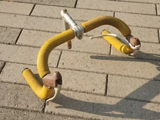 Vintage PIVO Bicycle Quill Stem Neck Drop Bars Dia-Compe Brake Levers France