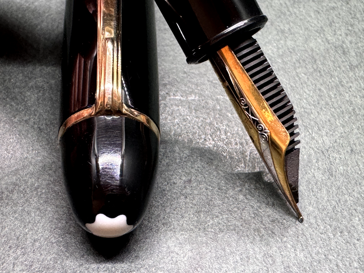 MONTBLANC MEISTERSTUCK 149 Vintage Fountain Pen 18C 750 Ebonite/EF