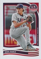 #1 NOAH FRANCO 2024 Panini USA Stars & Stripes RC
