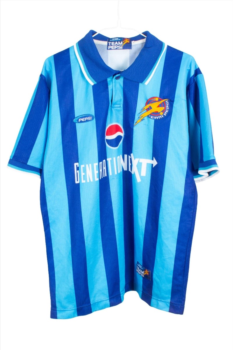 ウェア 90s PEPSI Archive Design Football shirt 90s archive PEPSI design football shirt