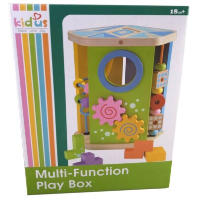 PSMO Formsortierer geometrisches Sortierbrett Holz pädagogisch geometrischer Block Puzzle
