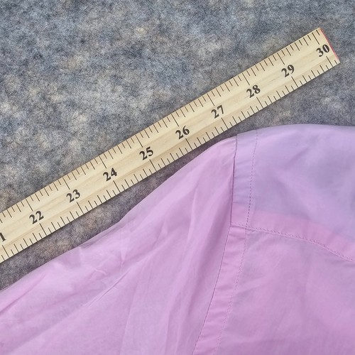Scotch & Soda Shirt Mens XL Solid Pink Casual Slim Fit Lightweight Amsterdam NEW - Picture 18 of 18