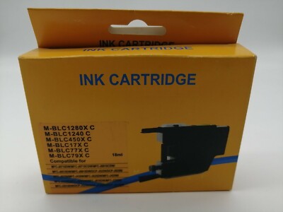 CYAN COMPATIBLE M-BLC1280X C CARTRIDGE FOR MFC-J6710DW