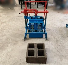 Hand-propelled Hollow Soil Block Brick Molding Brick Maker Paving Brick Mold220V