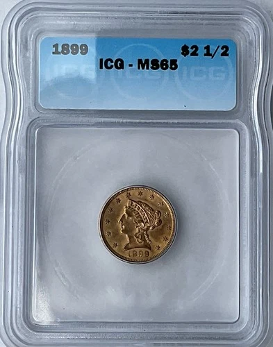 1899-P Liberty Quarter Eagle — photo from the most recent tracked eBay sale