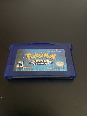 Pokemon Sapphire Version Nintendo Game Boy Advance GBA