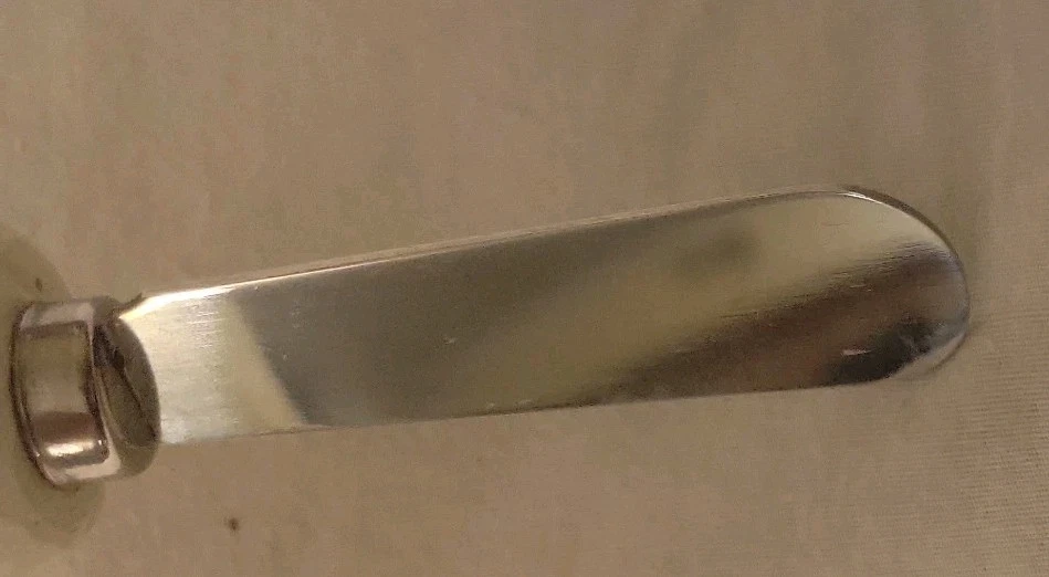 "Esparcidor de queso/mantequilla muñeco de nieve, Debbie Mumm, acero inoxidable, vacaciones 5"" de longitud" Foto 4 de 4