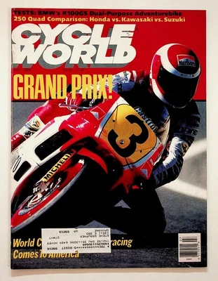 Cycle World Magazine July 1988 Grand Prix Eddie Lawson Motorcycle Racing - Image 1 of 2