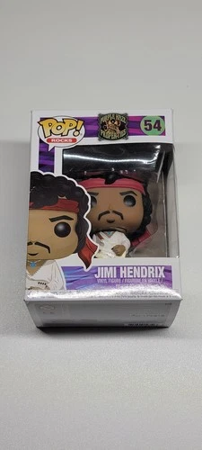 Funko Pop! Rocks Purple Haze Jimi Hendrix Woodstock #54 Vinyl Figure