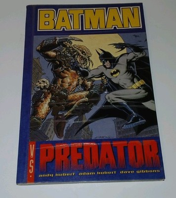 Batman Versus Predator Graphic Novel Original 1992 1st Print Edition RARE